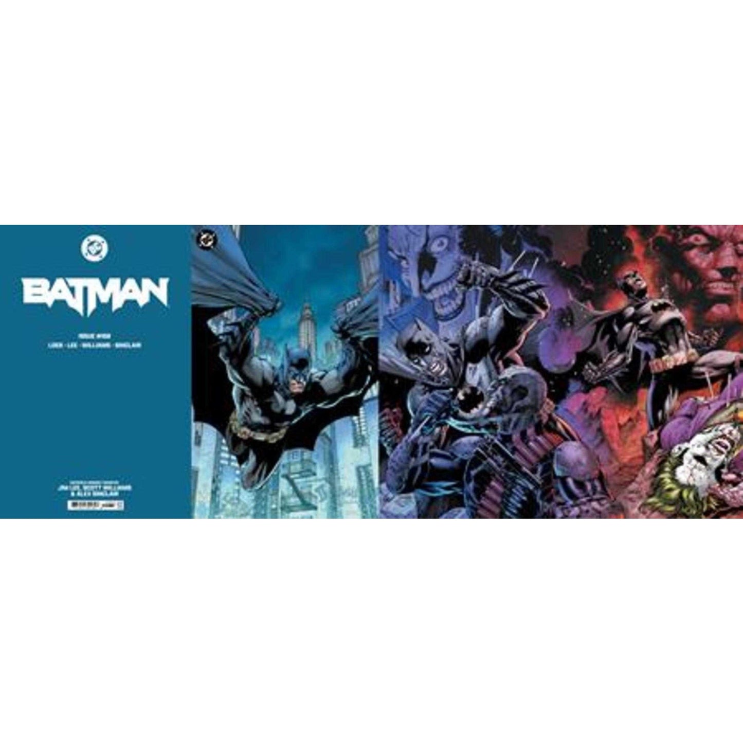 Batman #158 Cover J Jim Lee & Scott Williams Connecting Gatefold Card Stock Variant