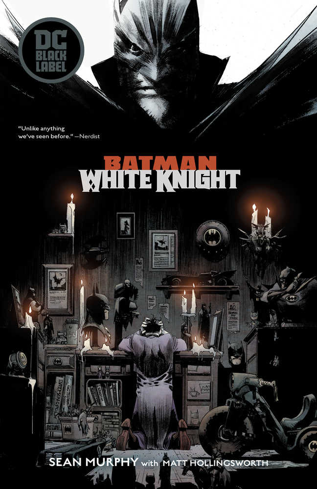 Batman White Knight TPB After years of epic battles, the Dark Knight finally finds a way to cure the twisted mind of his archenemy. The Joker...is now sane. The Clown Prince of Crime has now changed his ways, fighting for good in Gotham City, and it may j