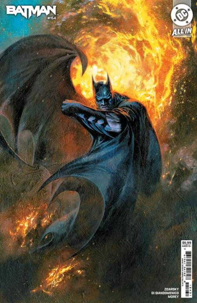 Batman #154 Cover C Gabriele Dell Otto Card Stock Variant Murder has rocked the heart of Gotham! Batman and Jim Gordon will have to piece together the clues and discover the truth, no matter how dark. Has the Riddler really gone legit? Is the Court of Owl