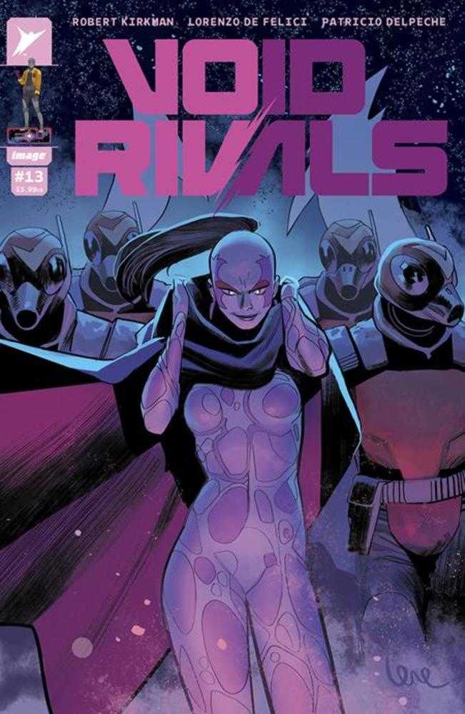 Void Rivals #13 Cover A Lorenzo De Felici New Story Arc. Pythona of Cobra-La ventures deep into space. Will her mission spell certain doom for the Void Rivals? artist-De Felici,artist-Lorenzo,cover-artist-De Felici,cover-artist-Lorenzo,genre-Action Advent