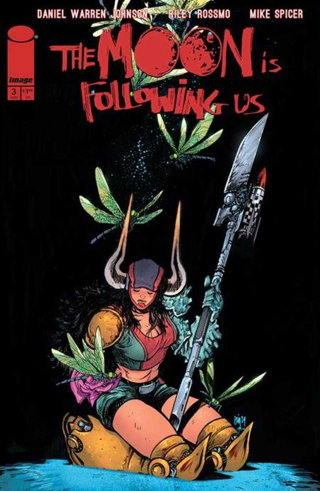 The Moon Is Following Us #3 (Of 10) Cover B Daniel Warren Johnson & Mike Spicer Variant Sam and Duncan finally have the training and firepower they need to go on the assault against the Cascade. It's time to rescue their baby girl. LOCK AND LOAD. 11.20.24