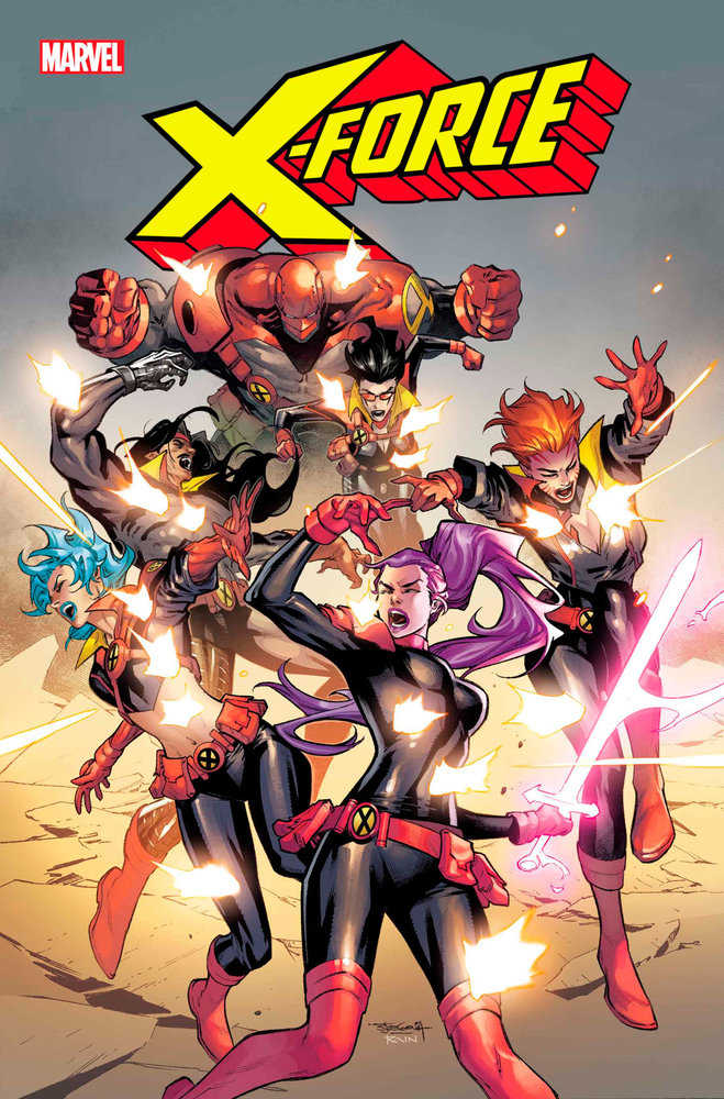 X-Force #5 A DEATH ON THE TEAM?! Attacked from all sides, with a team member's DEATH in the offing, and struggling to accomplish their mission, X-Force fights to seal the latest and worst Fracture Node threatening the Earth. Can X-Force pull through, or w