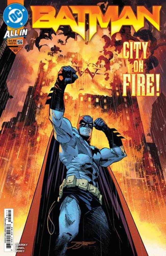 Batman #156 Cover A Jorge Jimenez THE RIDDLER'S PLANS FINALLY REVEALED! The GCPD is closing in on their suspected killer--and on Batman! Wayne Enterprises is under attack as Nygma's plans come into focus. The Owls are not what they seem. Don't miss the th
