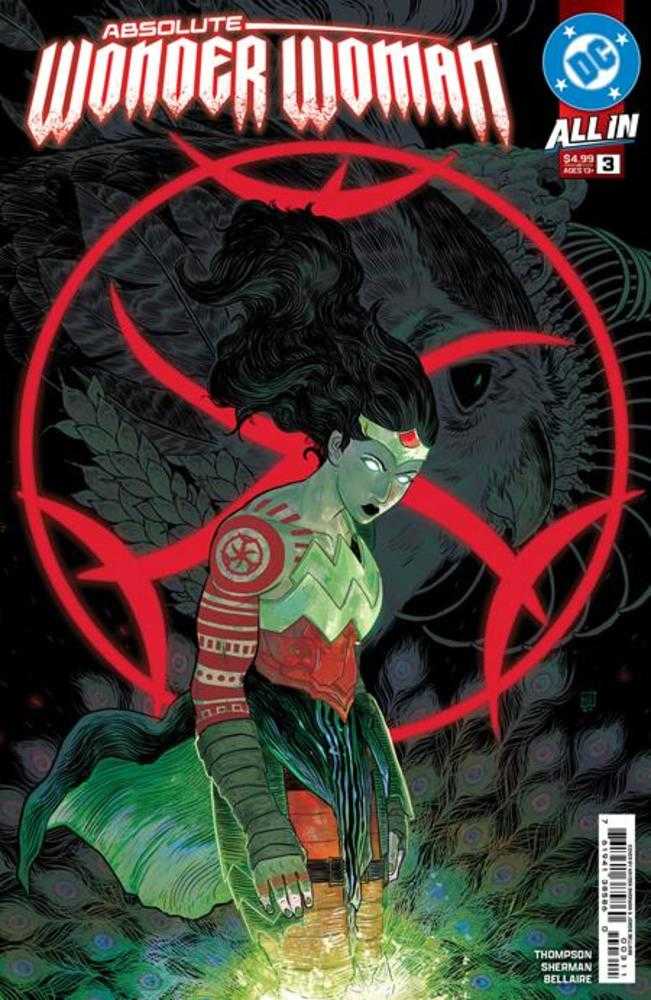 Absolute Wonder Woman #3 Cover A Hayden Sherman ENTER: STEVE TREVOR! A Harbinger is but a messenger. It is The Tetracide that you must fear, for The Tetracide leaves nothing behind. Diana's true enemy has been revealed--and it will take everything she has