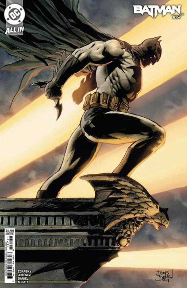 Batman #157 Cover C Tony S Daniel Card Stock Variant With the Court of Owls' plan revealed and the city in chaos, Batman must fid the strength to fight a war on multiple fronts and save Gotham from disaster. The fates of Jim Gordon, the Riddler, and all o