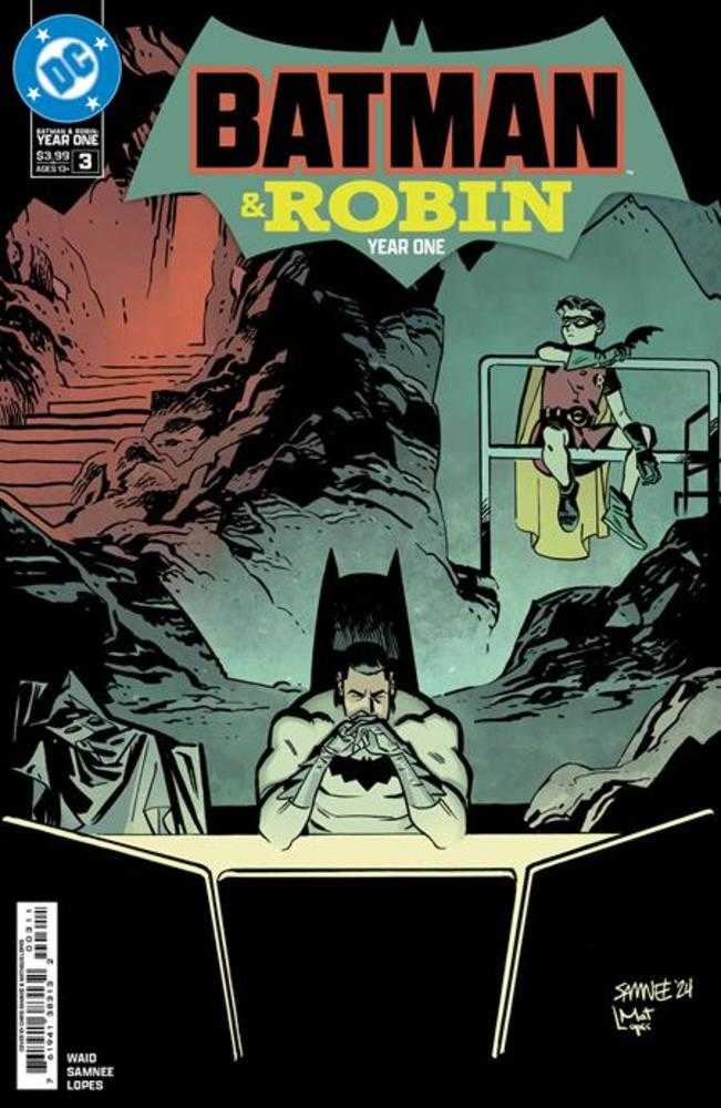 Batman And Robin Year One #3 (Of 12) Cover A Chris Samnee BATMAN AND ROBIN UP AGAINST THE MARONI CRIME FAMILY! The General makes his move, committing a series of bizarre crimes that turn Gotham's underworld factions against one another and leaving little