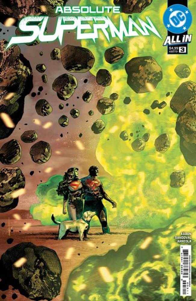 Absolute Superman #3 Cover A Rafa Sandoval MEMORIES OF KRYPTON! Years ago on Krypton, Jor-El and Lara became utterly convinced that their planet was headed towards cataclysm. But what could two lowly peons of the Labor Guild possibly do to save their enti