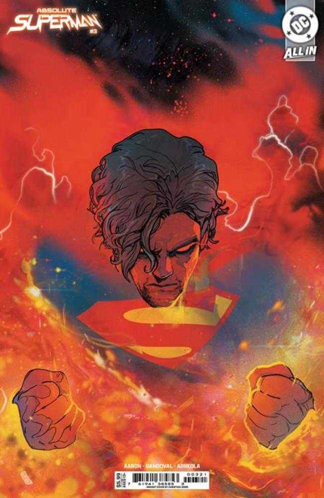 Absolute Superman #3 Cover C Christian Ward Card Stock Variant MEMORIES OF KRYPTON! Years ago on Krypton, Jor-El and Lara became utterly convinced that their planet was headed towards cataclysm. But what could two lowly peons of the Labor Guild possibly d