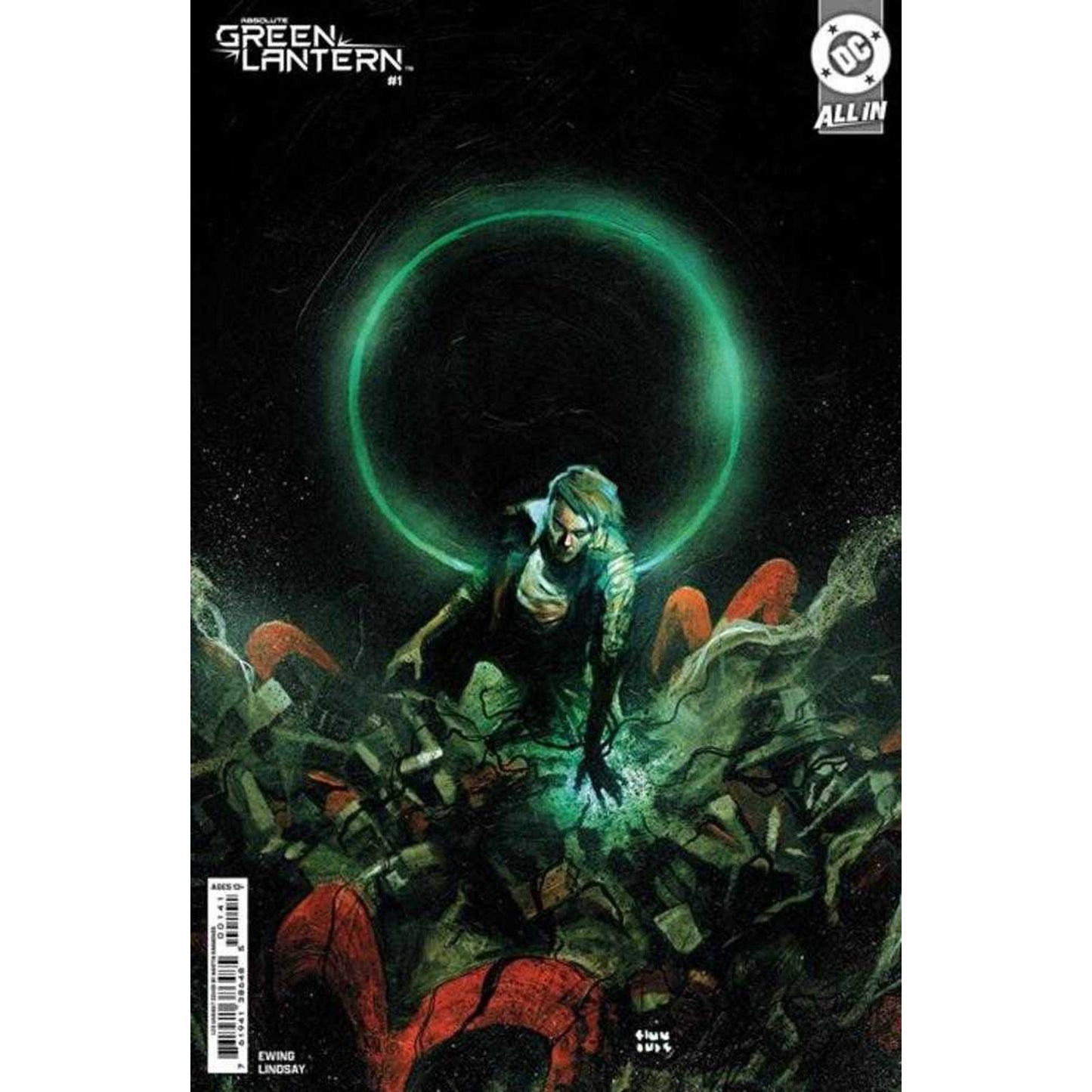 Absolute Green Lantern #1 Cover I 1 in 25 Martin Simmonds Card Stock Variant