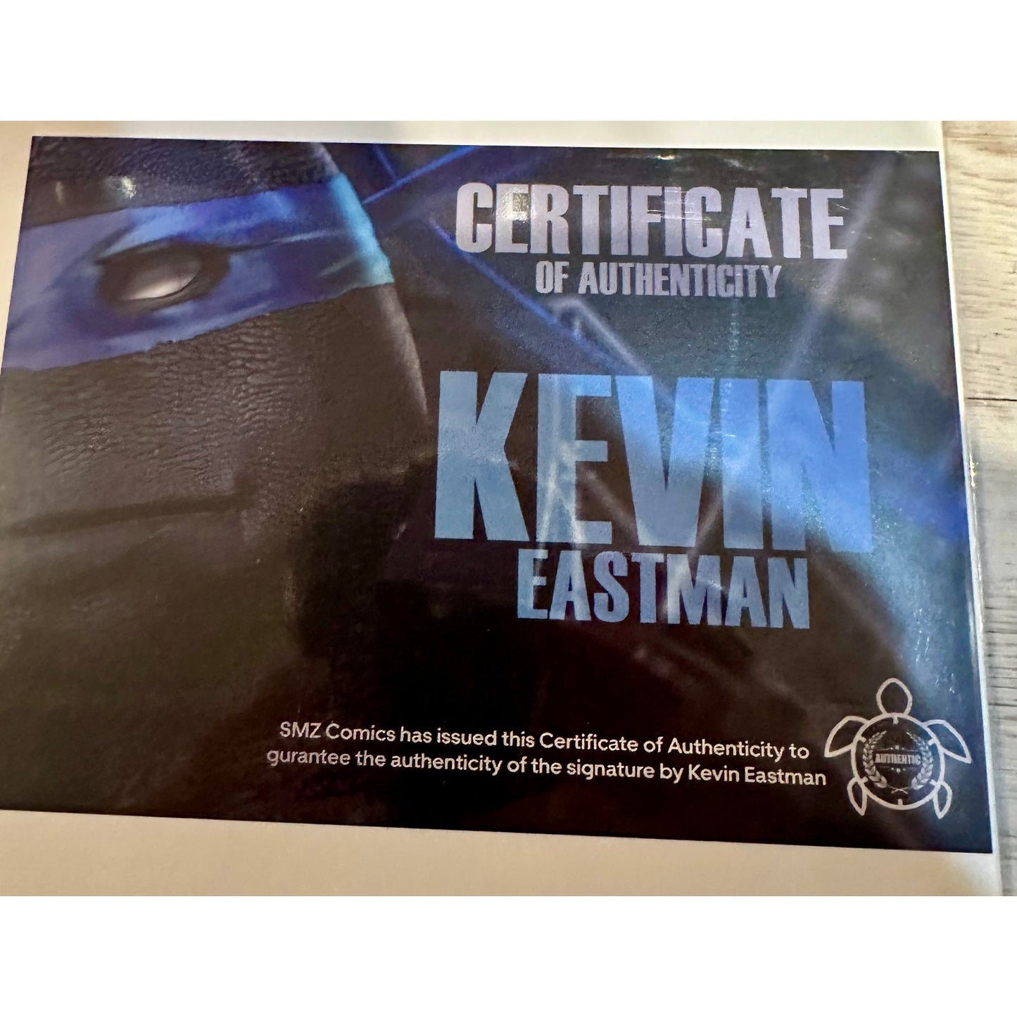 TMNT 11x17 Art Print Signed by Kevin Eastman - Donatello