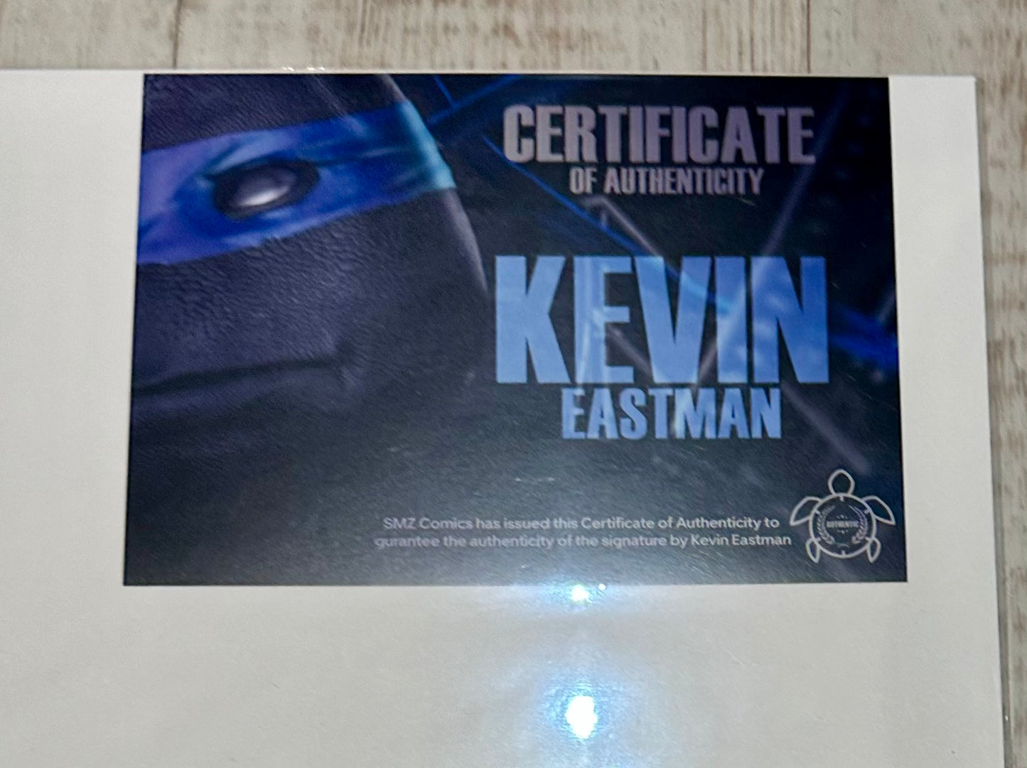 TMNT 11x17 Art Print Signed by Kevin Eastman - Raphael