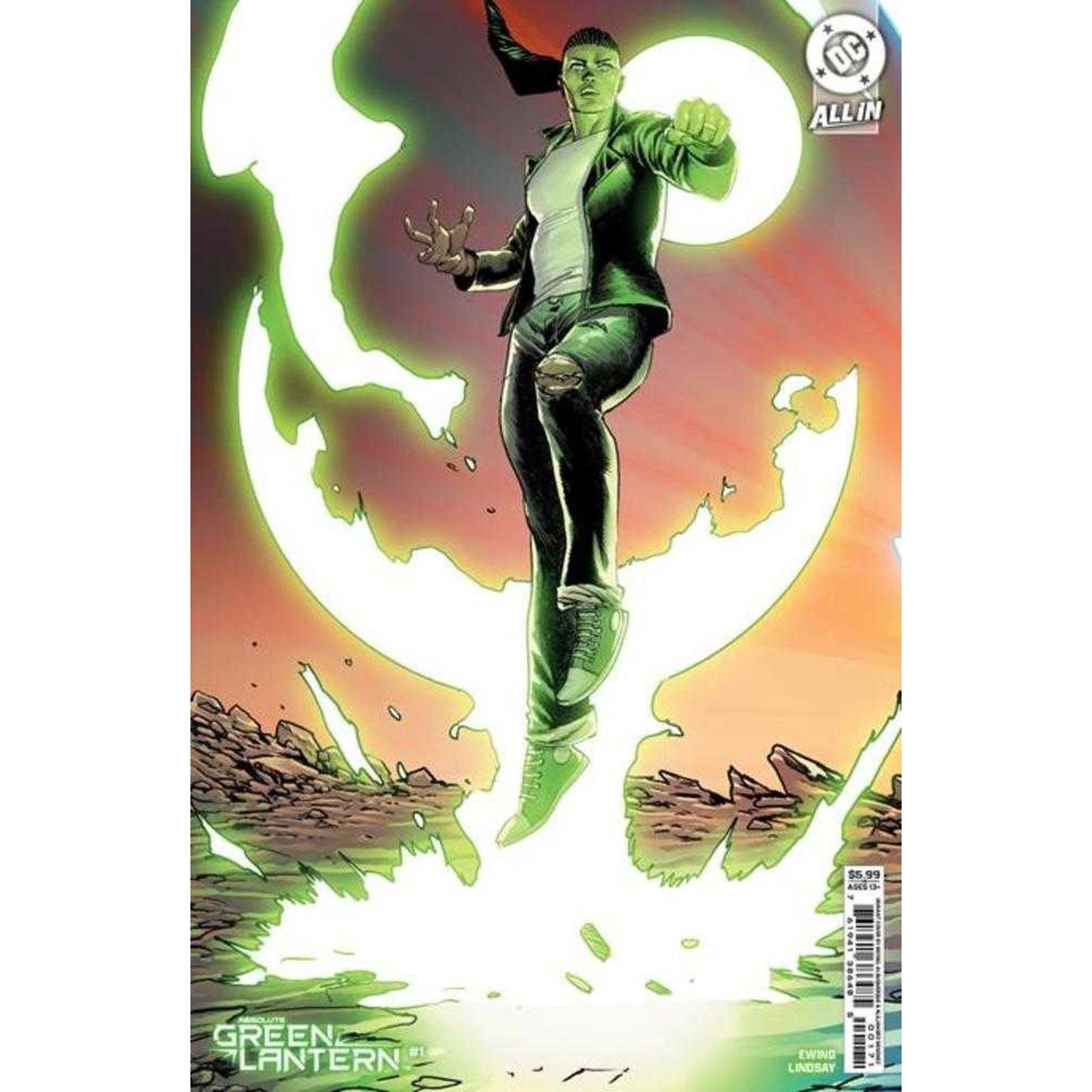 Absolute Green Lantern #1 D Rafael Albuquerque Connecting Card Stock Variant