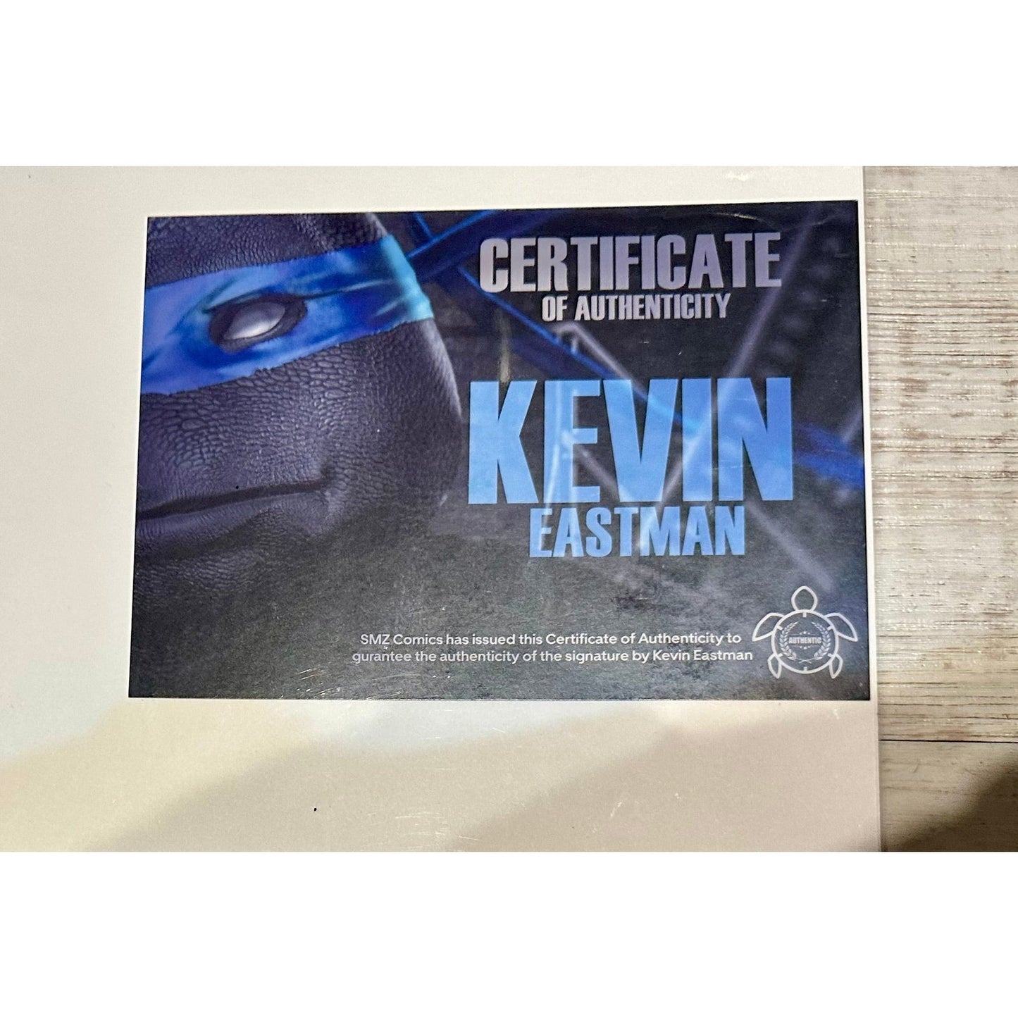 TMNT 11x17 Art Print Signed by Kevin Eastman - Michelangelo