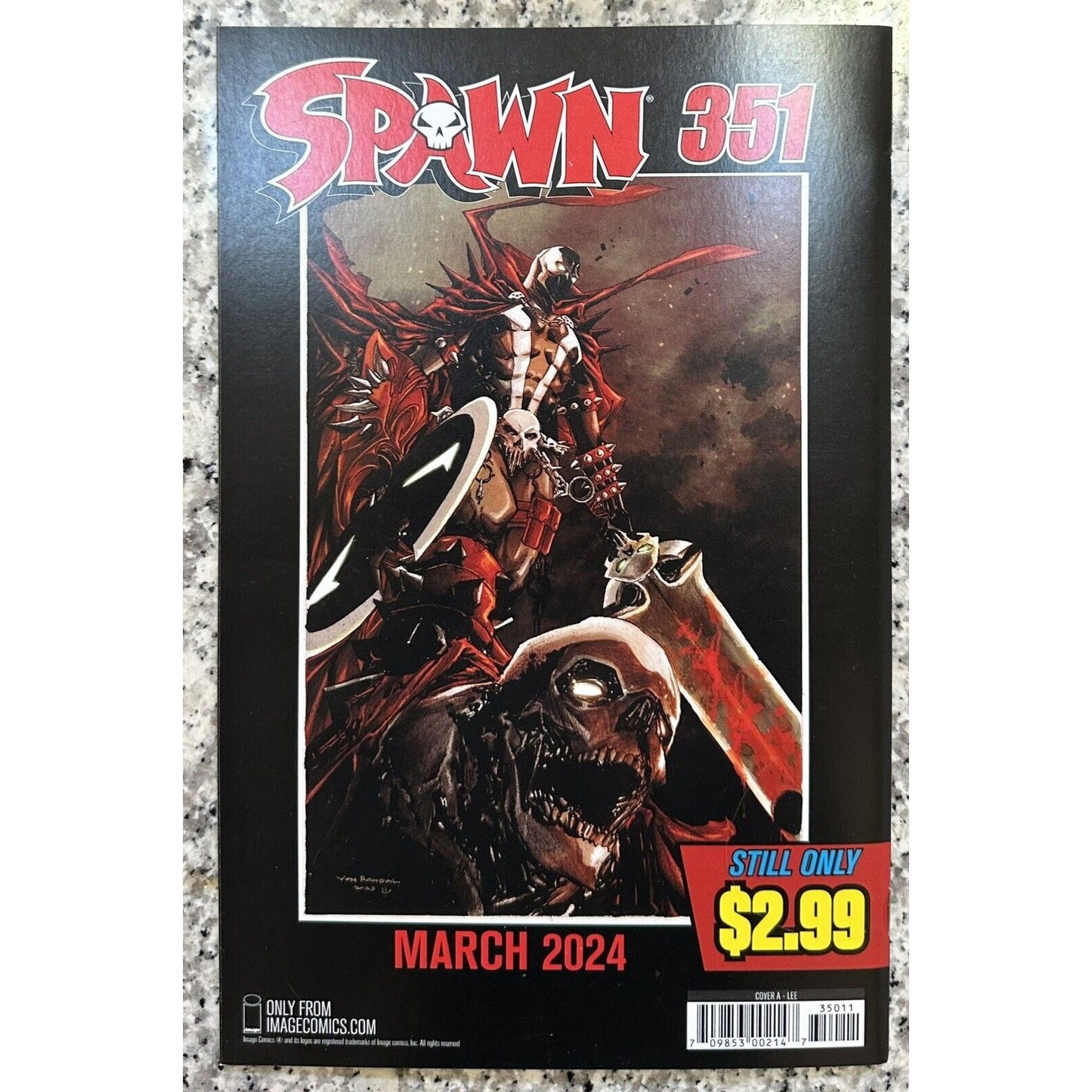 Spawn #350 Cover A - Image Comics - 2024 - Record Breaking Issue! NM+ KEY ISSUE:Spawn #350 Cover AKEY: Milestone and Record Breaking Issue! * Cover A * Record 350th Issue * Must have for any serious collector * Invest before the new Spawn movie!This is an