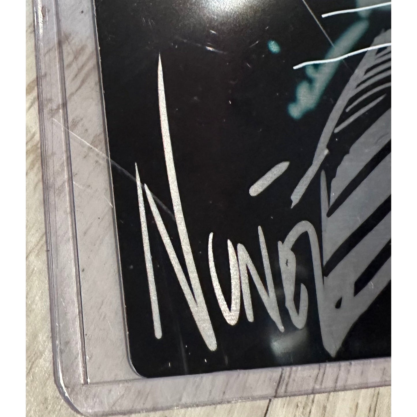 Venom SHADOW RAIN 11x17 METAL Art Print SIGNED by Eddie Nunez!