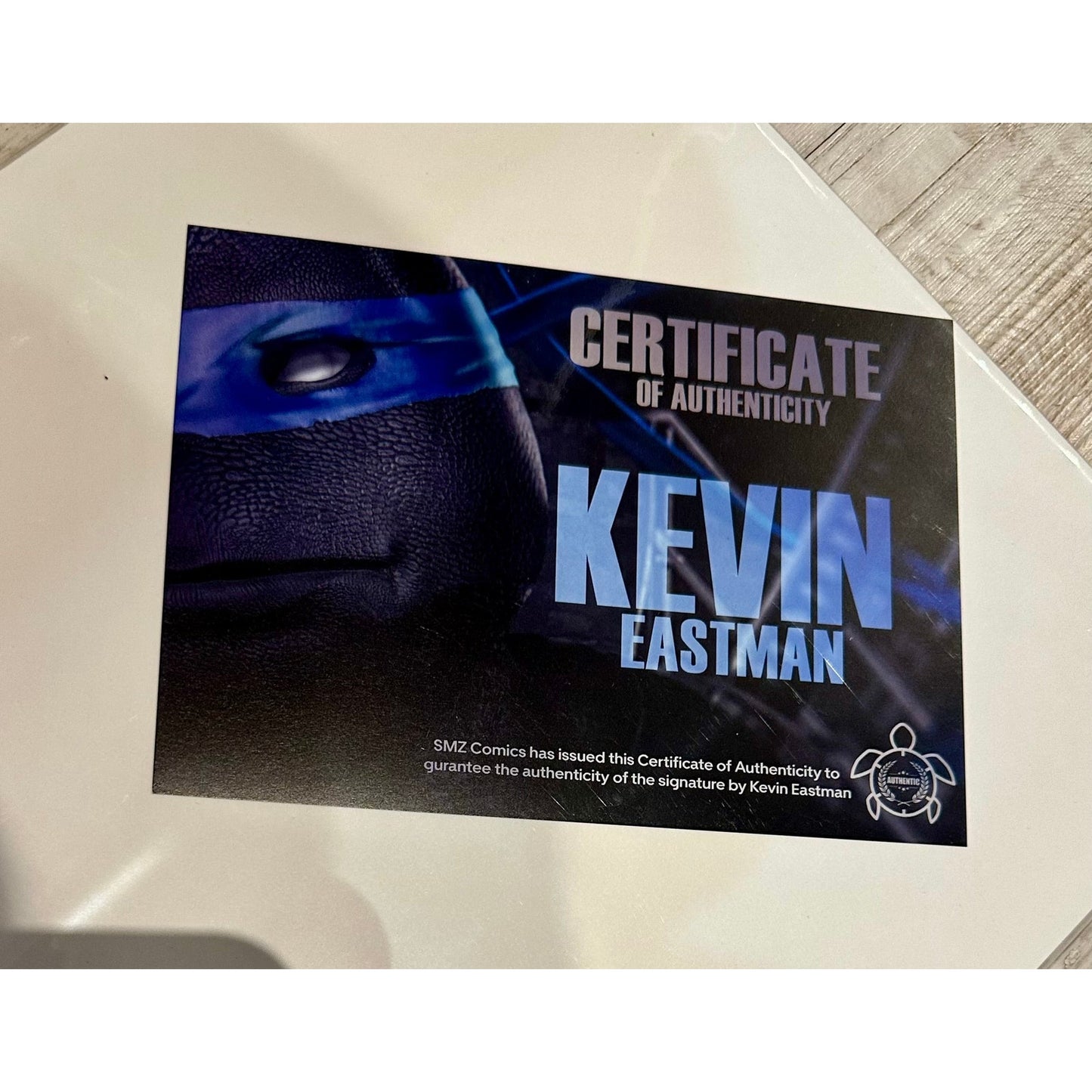 TMNT Signed 11x17 Art Print Complete Set - All 5 Turtles Signed by Kevin Eastman!
