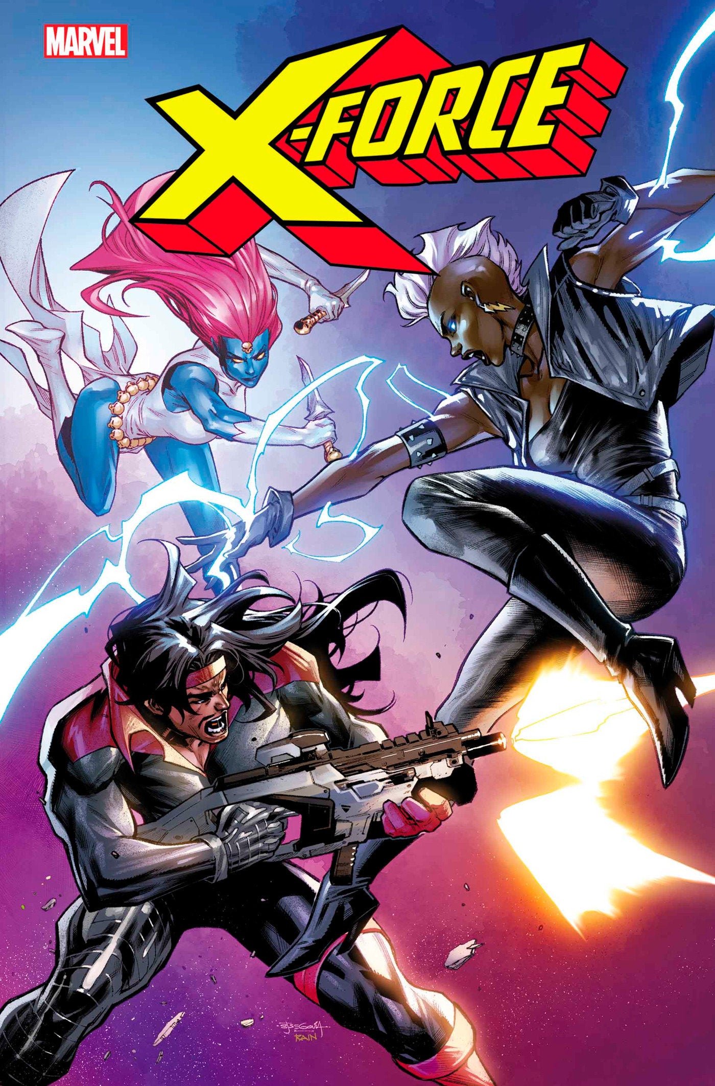 X-Force #6 FORGE REUNITES WITH STORM AND MYSTIQUE! The mysterious forces circling X-FORCE since issue #1 begin to come into focus…the fractures were just the beginning! Meanwhile, for all of the pain he's endured, losing STORM may be the biggest regret of