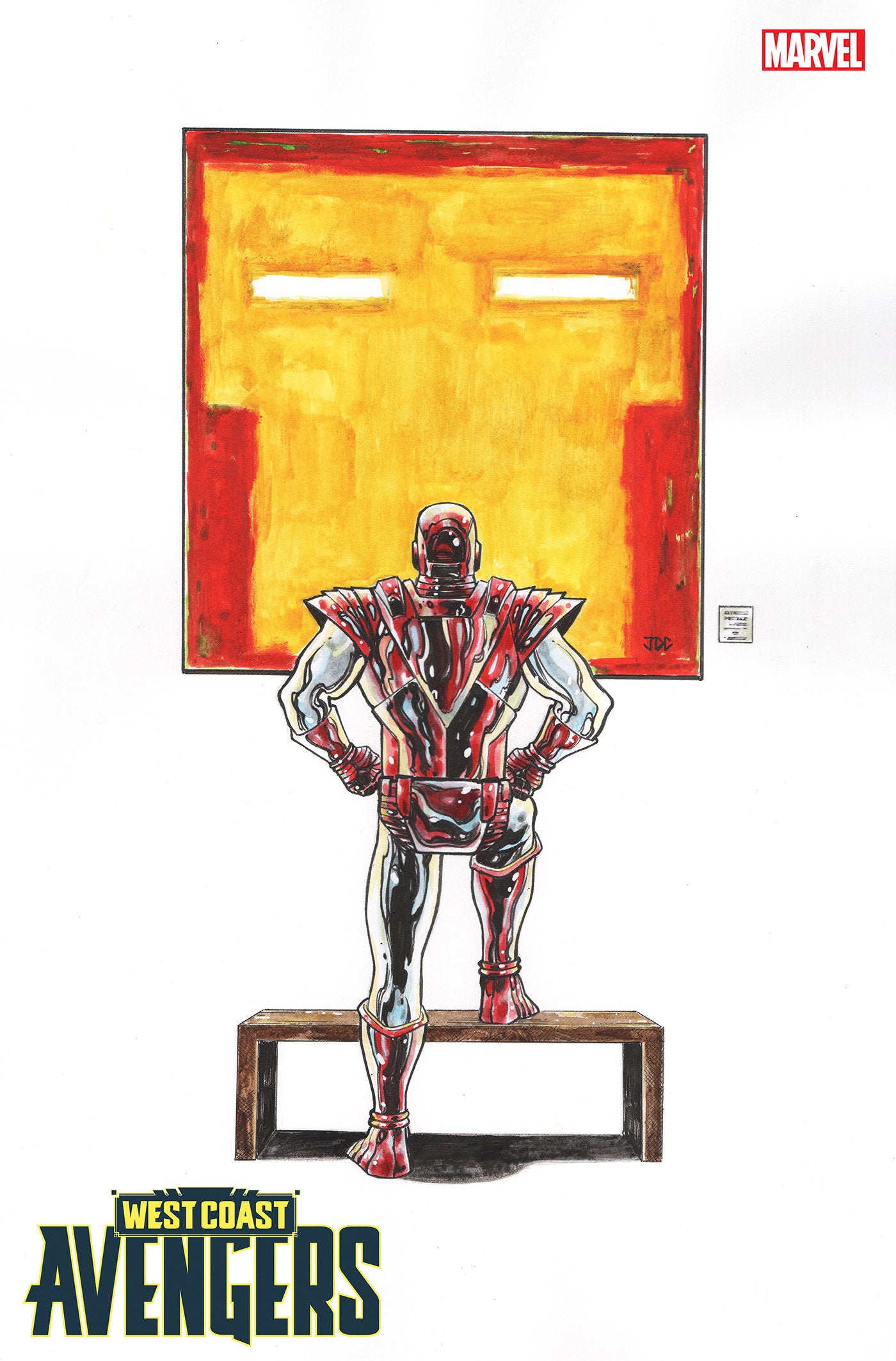 West Coast Avengers #1 Joshua Cassara Gallery Variant ULTRON RETURNS…REDEEMED? Iron Man and War Machine have put together a new team of Avengers - one that includes villains seeking a path to redemption. Their case study? Ultron - who, against all odds, s