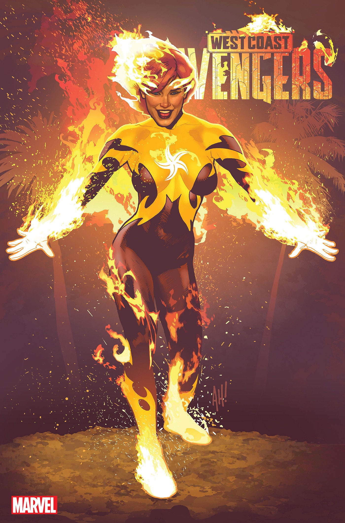 West Coast Avengers #1 Adam Hughes Foil Variant ULTRON RETURNS…REDEEMED? Iron Man and War Machine have put together a new team of Avengers - one that includes villains seeking a path to redemption. Their case study? Ultron - who, against all odds, seems t