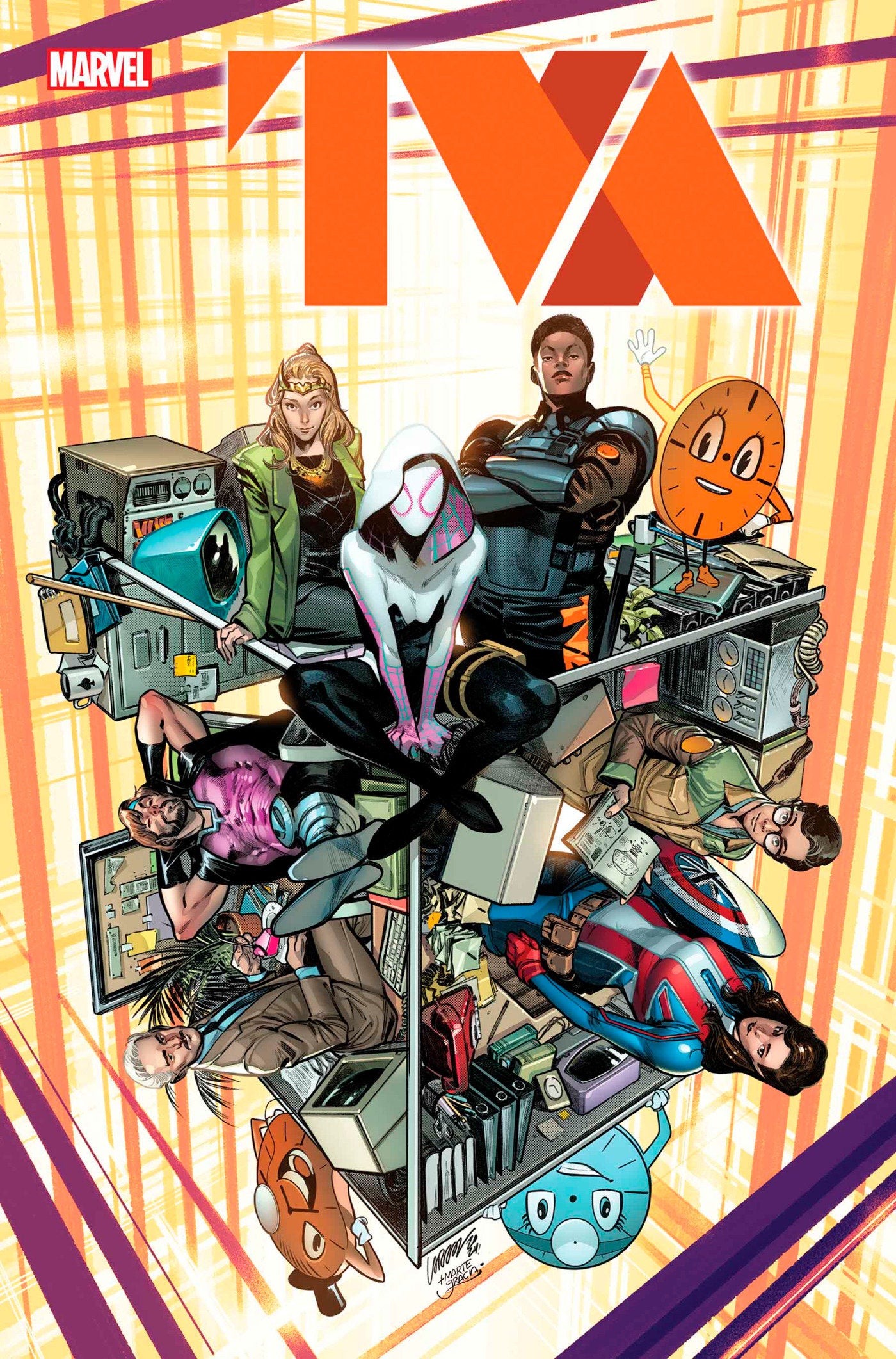 Tva #1 FOR ALL TIMES, ALWAYS! The Time Variance Authority has long watched over the timeline, protecting it from dangerous variations that could cause the end of EVERYTHING. Now, as the organization begins to expand its tolerance of variants, it's enliste