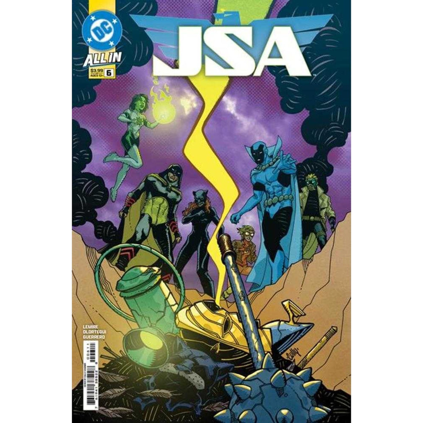 JSA #6 Cover A Cully Hamner