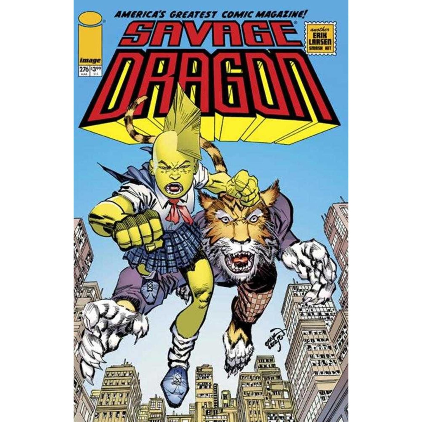 Savage Dragon #276 Cover A Erik Larsen (Mature)