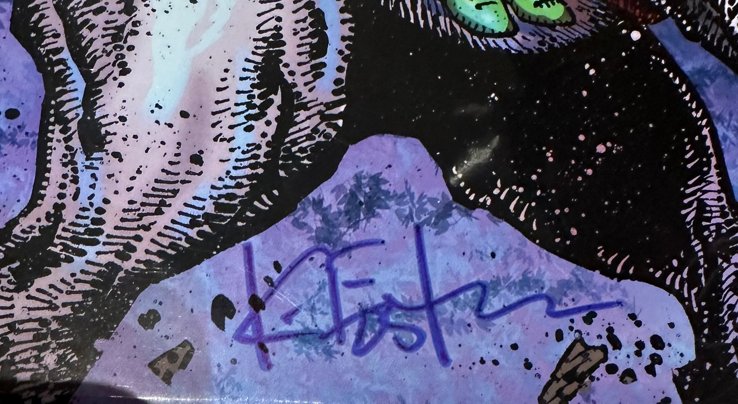 TMNT 11x17 Art Print Signed by Kevin Eastman - Leonardo