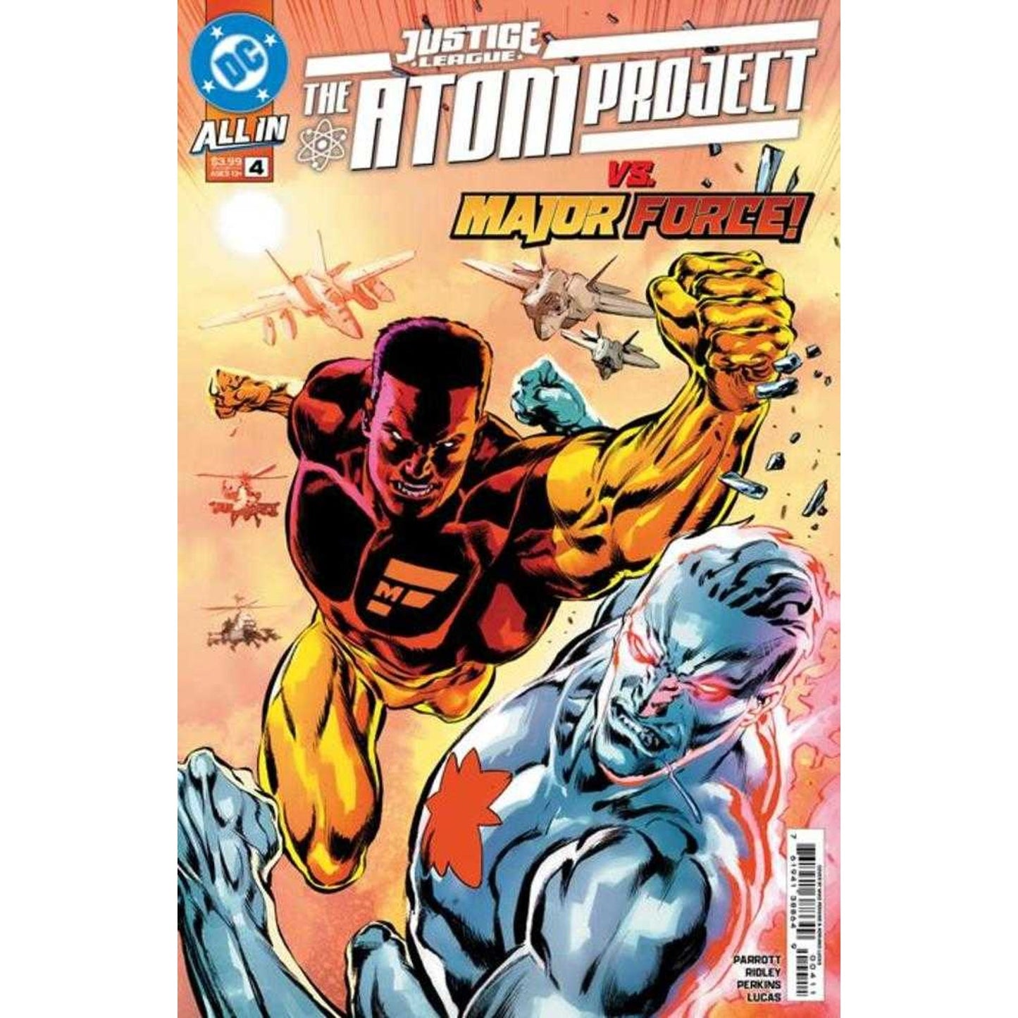 Justice League The Atom Project #4 (Of 6) Cover A Mike Perkins