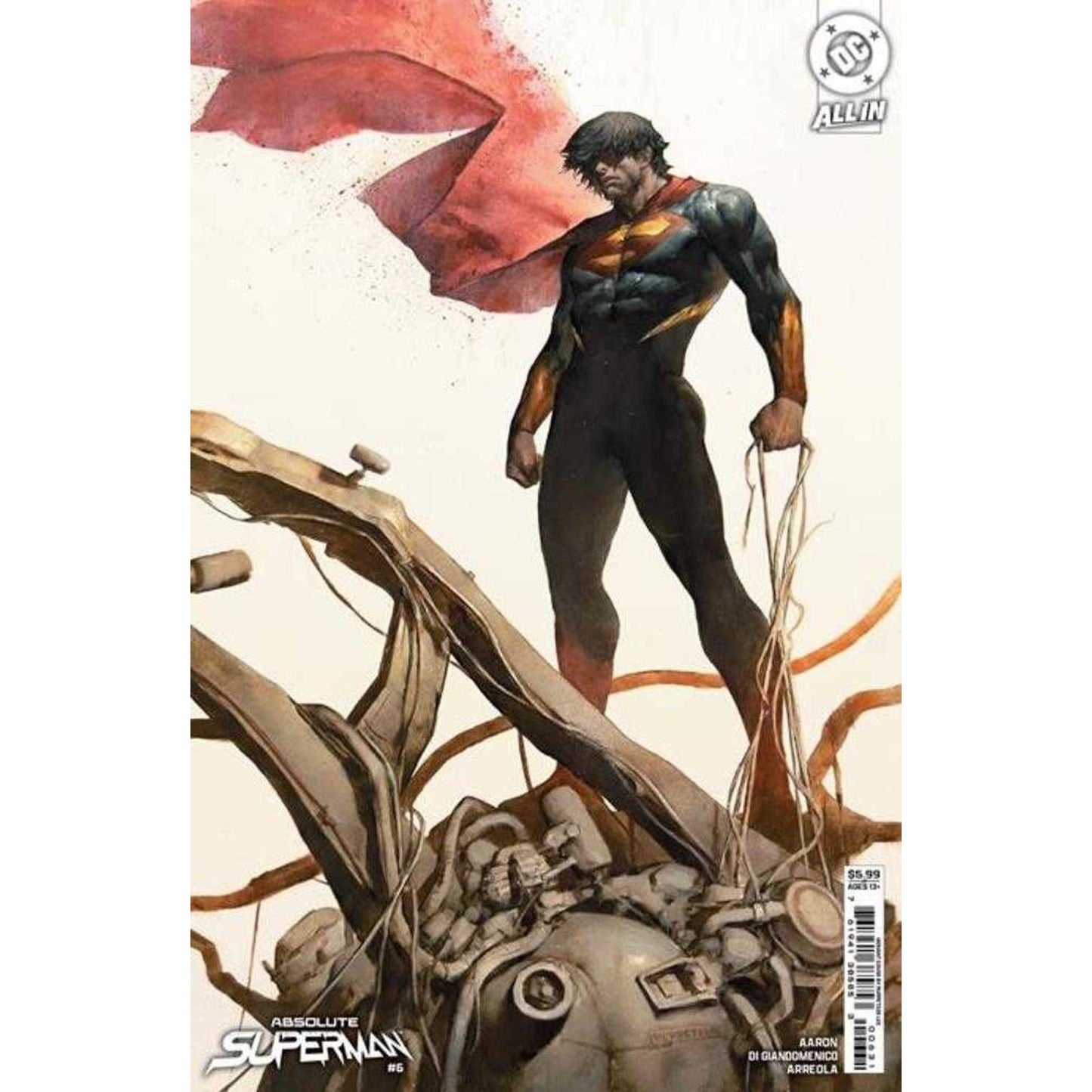 Absolute Superman #6 Cover C Puppeteer Lee Card Stock Variant