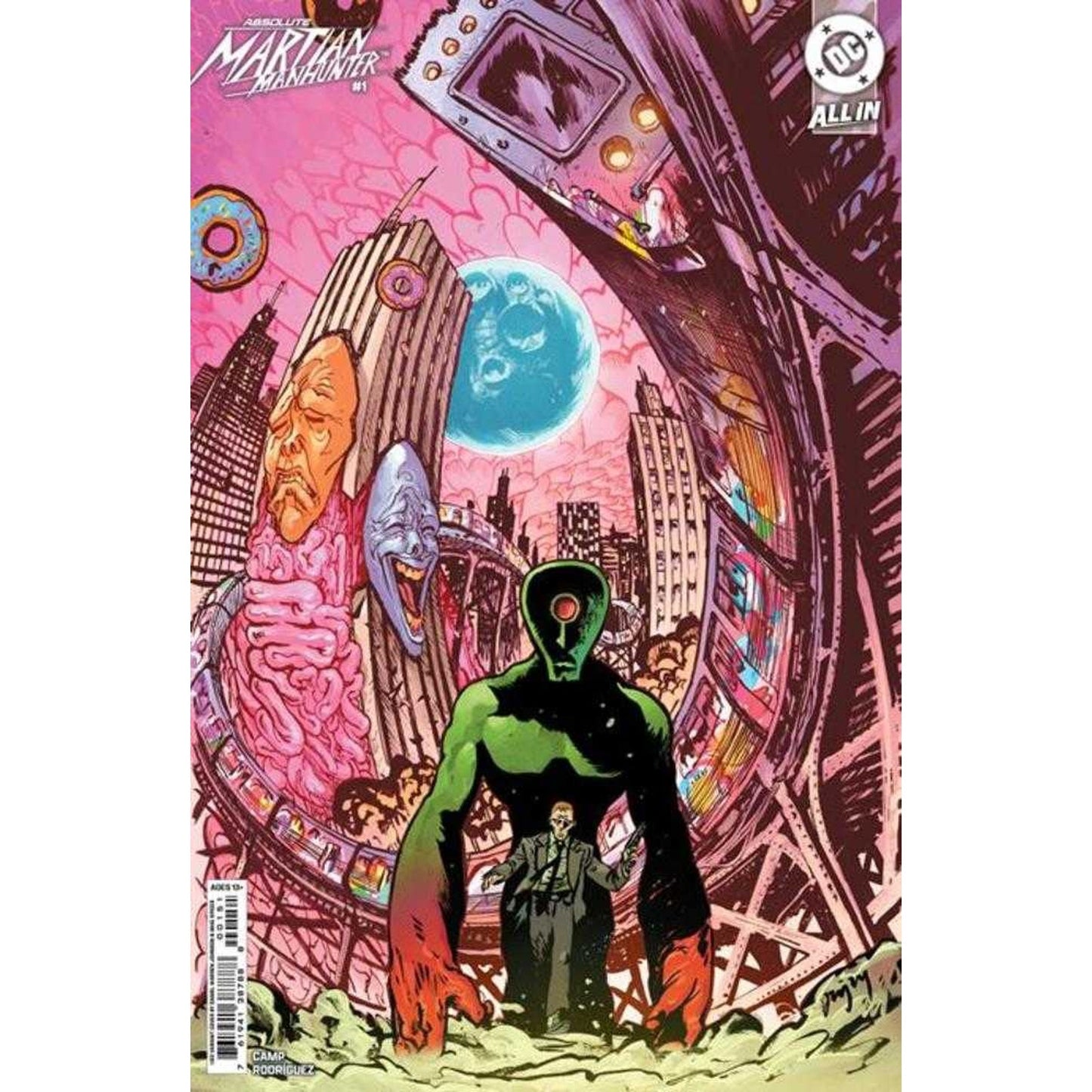 Absolute Martian Manhunter #1 (Of 6) Cover J 1 in 50 Daniel Warren Johnson Card Stock Variant