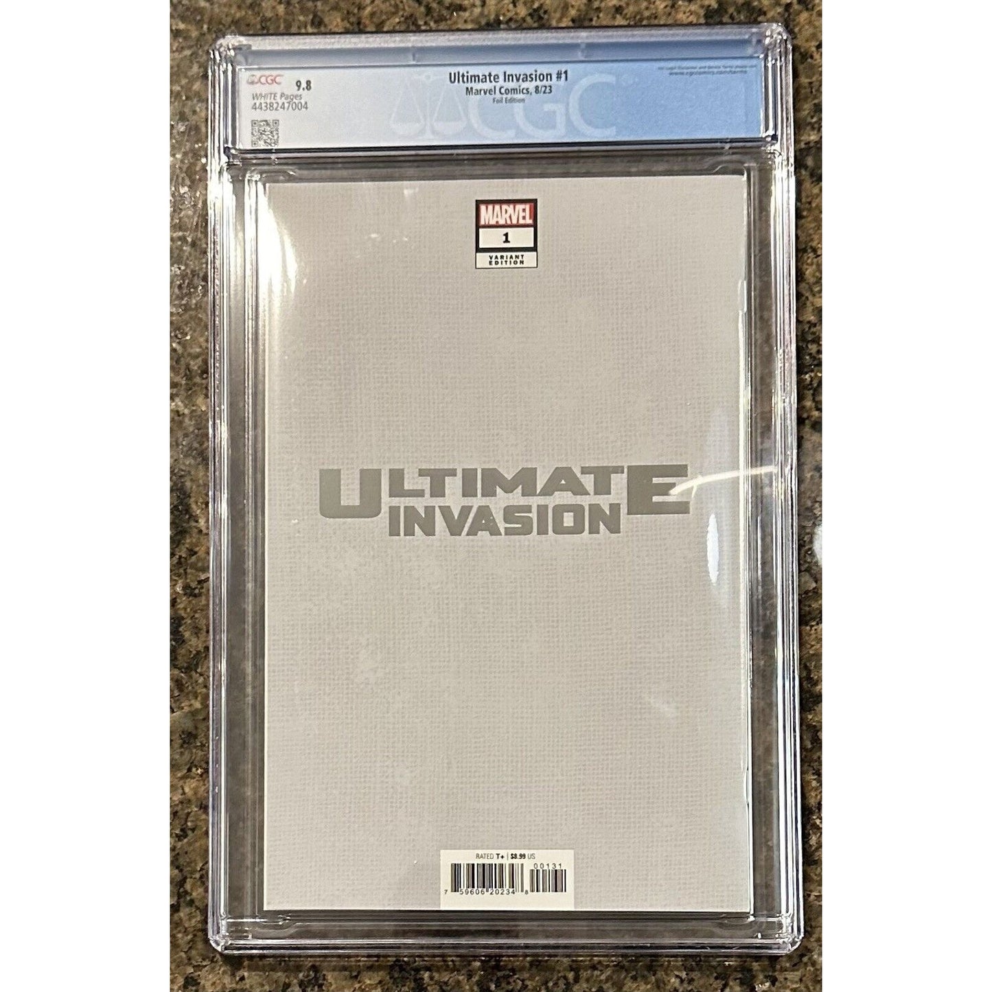 Ultimate Invasion #1 - Marvel Comics - Bryan Hitch FOIL VARIANT - C - CGC 9.8