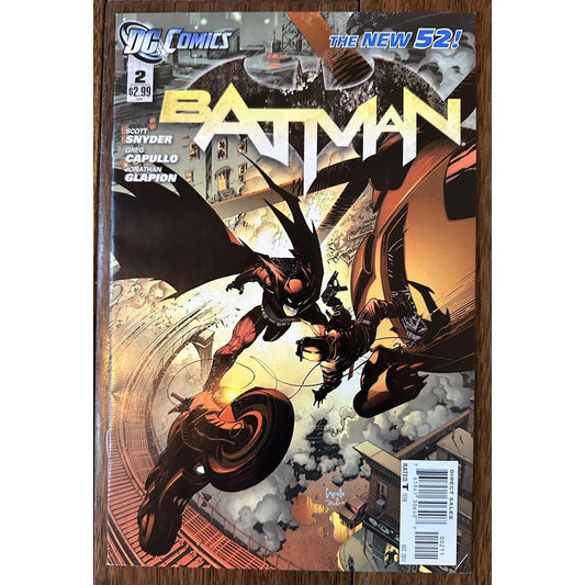 Batman #2 -DC Comics 2011 - NM - New 52 - KEY: 1st App. Talon (William Cobb)