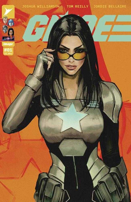 G.I. Joe #1 Cover F Sozomakia Variant SERIES PREMIERE THE BIGGEST COMIC BOOK LAUNCH OF THE DECADE! Conrad Hauser, Codename DUKE, has assembled a special force known as G.I. Joe to battle the rising power of the mysterious COBRA in the aftermath of the Aut