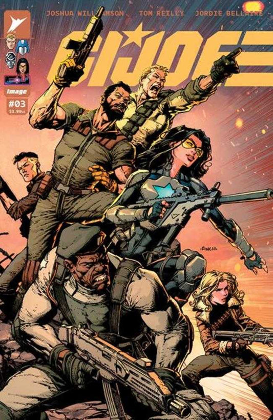 G.I. Joe #3 Cover B David Finch & Adriano Lucas Variant THE BIGGEST COMIC BOOK LAUNCH OF THE DECADE GETS DEADLY! As tensions rise within G.I. Joe-and punches are thrown-Cobra hunts a venomous new ally... 1.15.25,artist-Tom Reilly,cover-artist-David Finch,