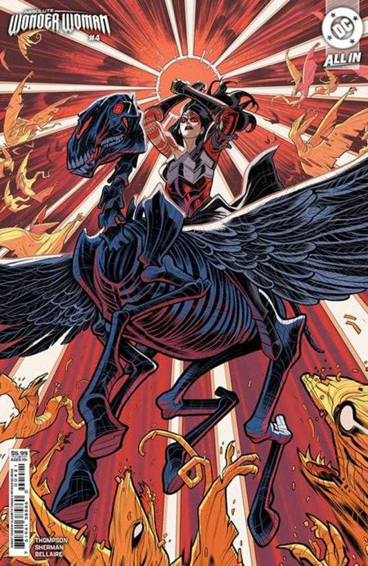 Absolute Wonder Woman #4 Cover B Elizabeth Torque Card Stock Variant DIANA MAKES THE ULTIMATE SACRIFICE! The Tetracide is "The Four Killer"...and Diana has done the unthinkable to escape its fatal grasp. The move may have saved her to fight another day, b