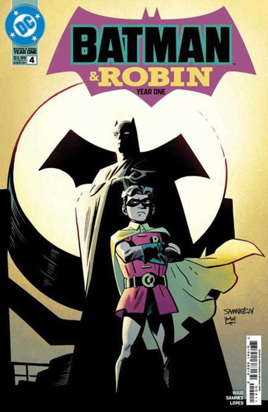 Batman And Robin Year One #4 (Of 12) Cover A Chris Samnee MARK WAID AND CHRIS SAMNEE CONTINUE THEIR EPIC EXPLORATION OF BATMAN AND ROBIN'S EARLY DAYS! Things are heating up in Gotham as the General works to tighten his grip on the criminal underbelly of t