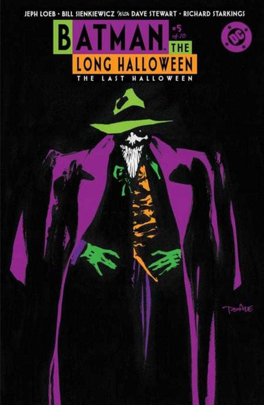 Batman The Long Halloween The Last Halloween #5 (Of 10) Cover A Tim Sale IT'S VALENTINES DAY IN GOTHAM! In 1996, writer Jeph Loeb and artist Tim Sale teamed up for Batman: The Long Halloween, an award-winning, 13-chapter saga that spawned multiple sequels