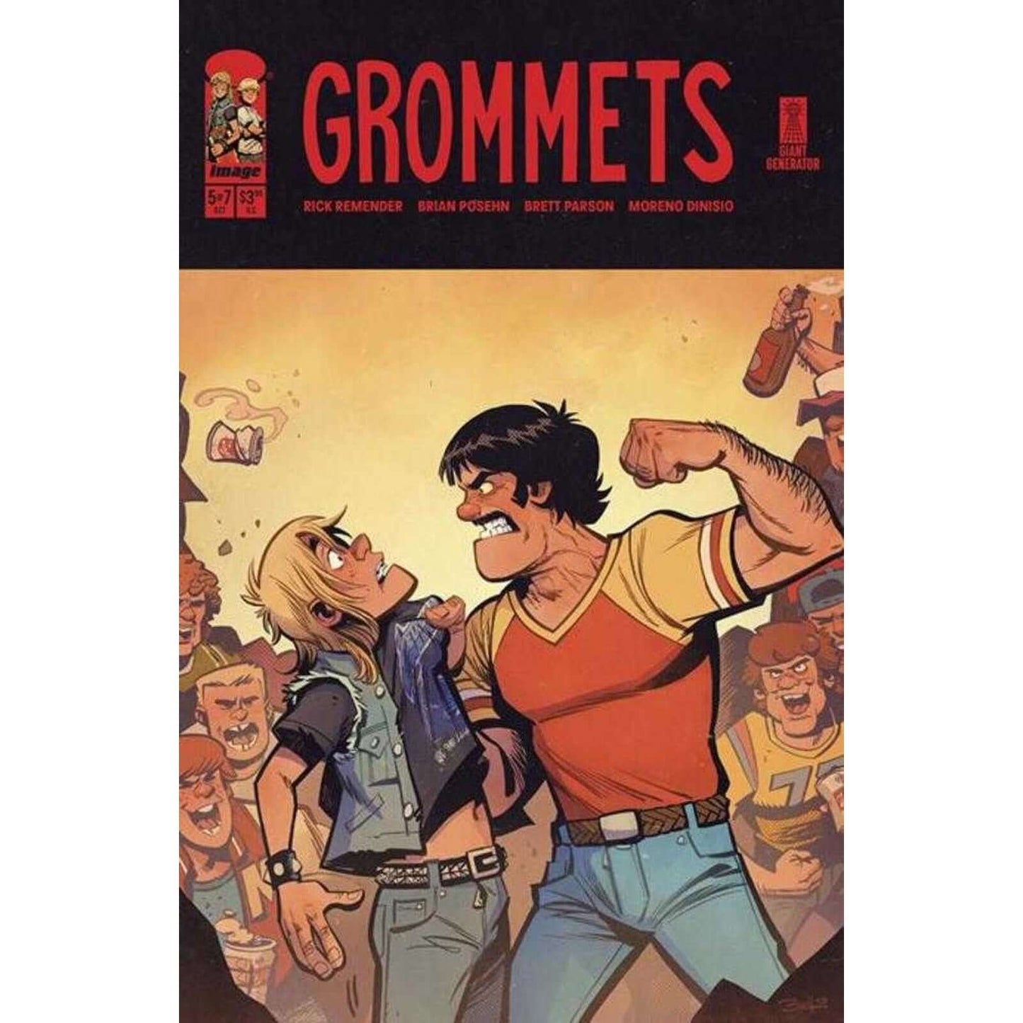 Grommets #5 (Of 7) Cover A Brett Parson