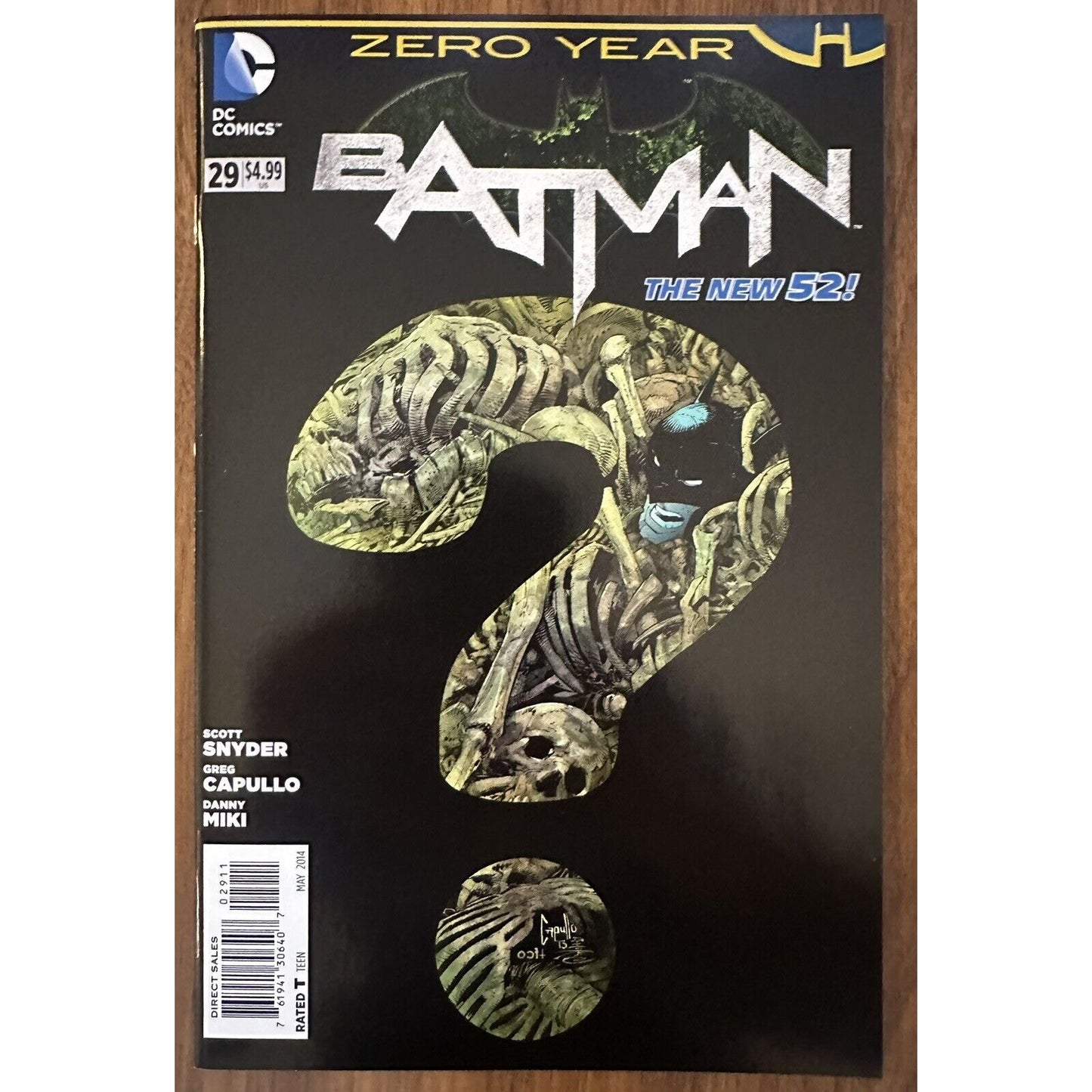 Batman #29 - DC Comics May 2014 - KEY ISSUE: Death of Dr. Death - The New 52 -NM