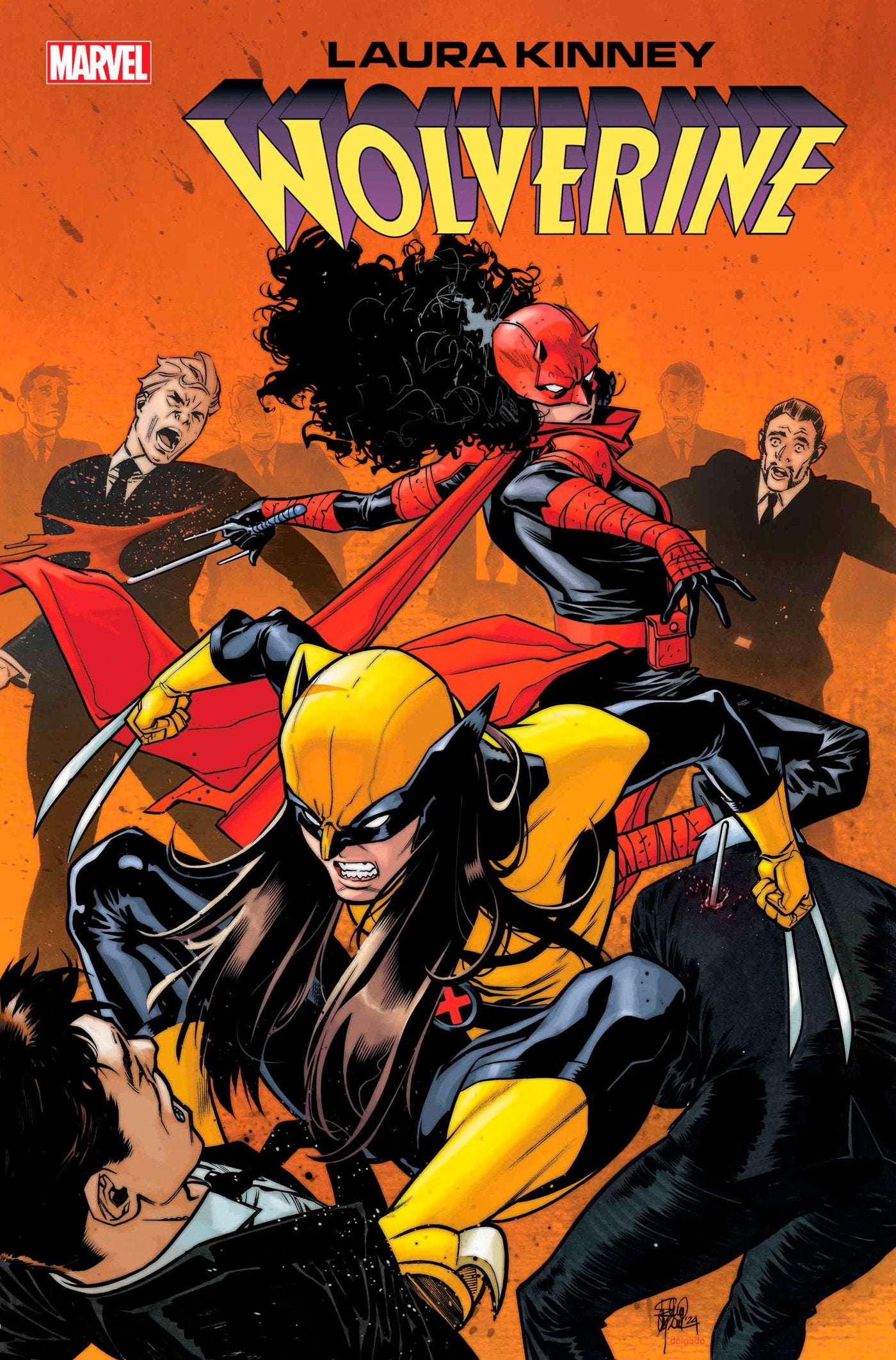 Laura Kinney: Wolverine #3 WOLVERINE & DAREDEVIL VS. O*N*E! O*N*E has arrested the wrong mutant! The HUMANITY FIRST militia has forced a mutant to do the unthinkable, but if WOLVERINE and DAREDEVIL can't quell the unrest in the city, a more EXPLOSIVE resu