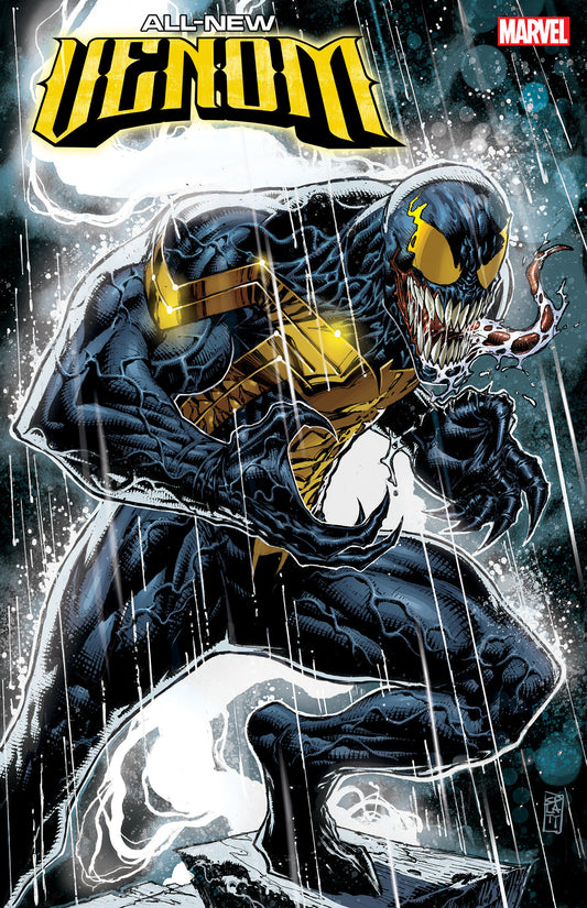 All-New Venom #1 Stephen Platt Variant WHO IS THE ALL-NEW VENOM? The smiling, swashbuckling spider-hero New York loves to hate to love is back - and more fun-loving than ever! That's right, it's... Wait, it's VENOM?! An all-new host is taking the symbiote