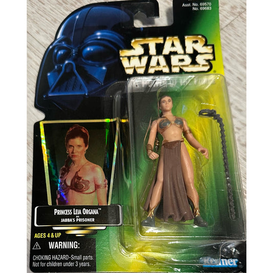 Star Wars: Power of the Force Princess Leia Organa (Jabba's Prisoner), 1997, Kenner, Ages 4+