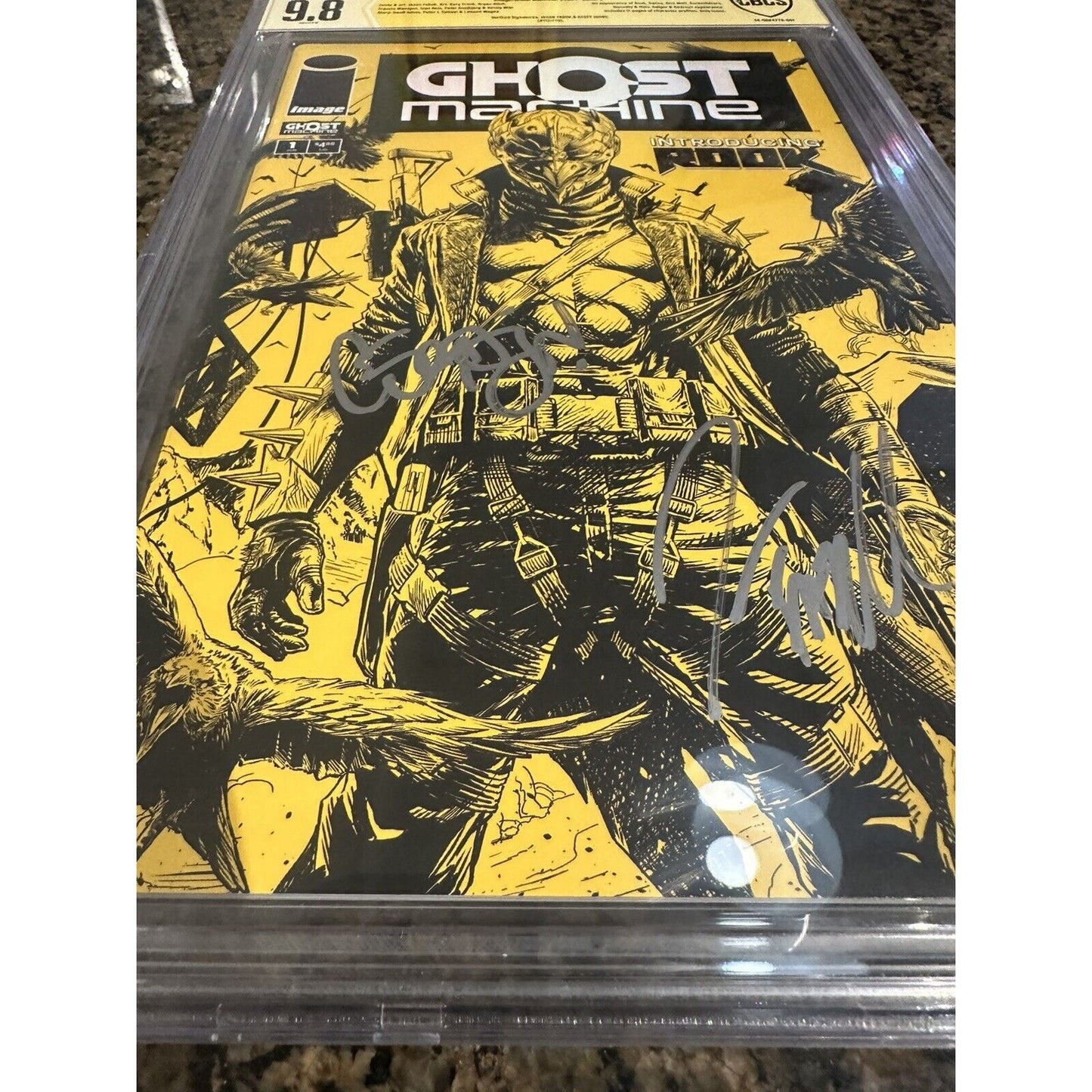 GHOST MACHINE #1L 1:100 Signed Johns & Fabok - CBCS 9.8 - 117/775 RARE!