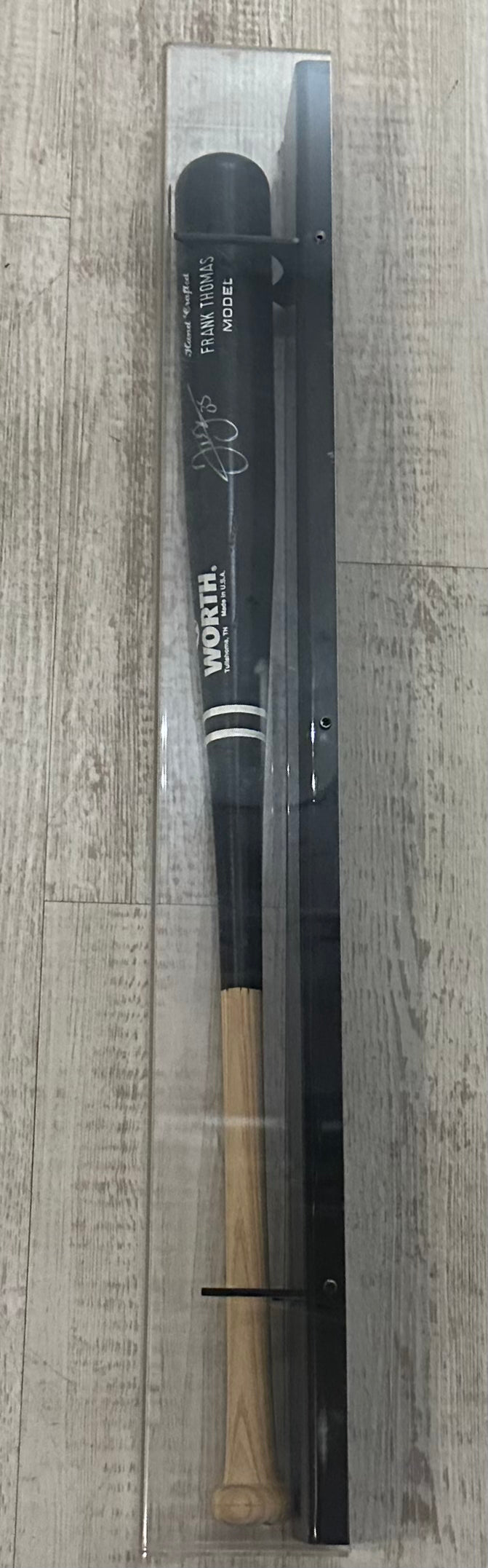 Autographed Frank Thomas Baseball Bat - Worth - Hand Crafted - No COA