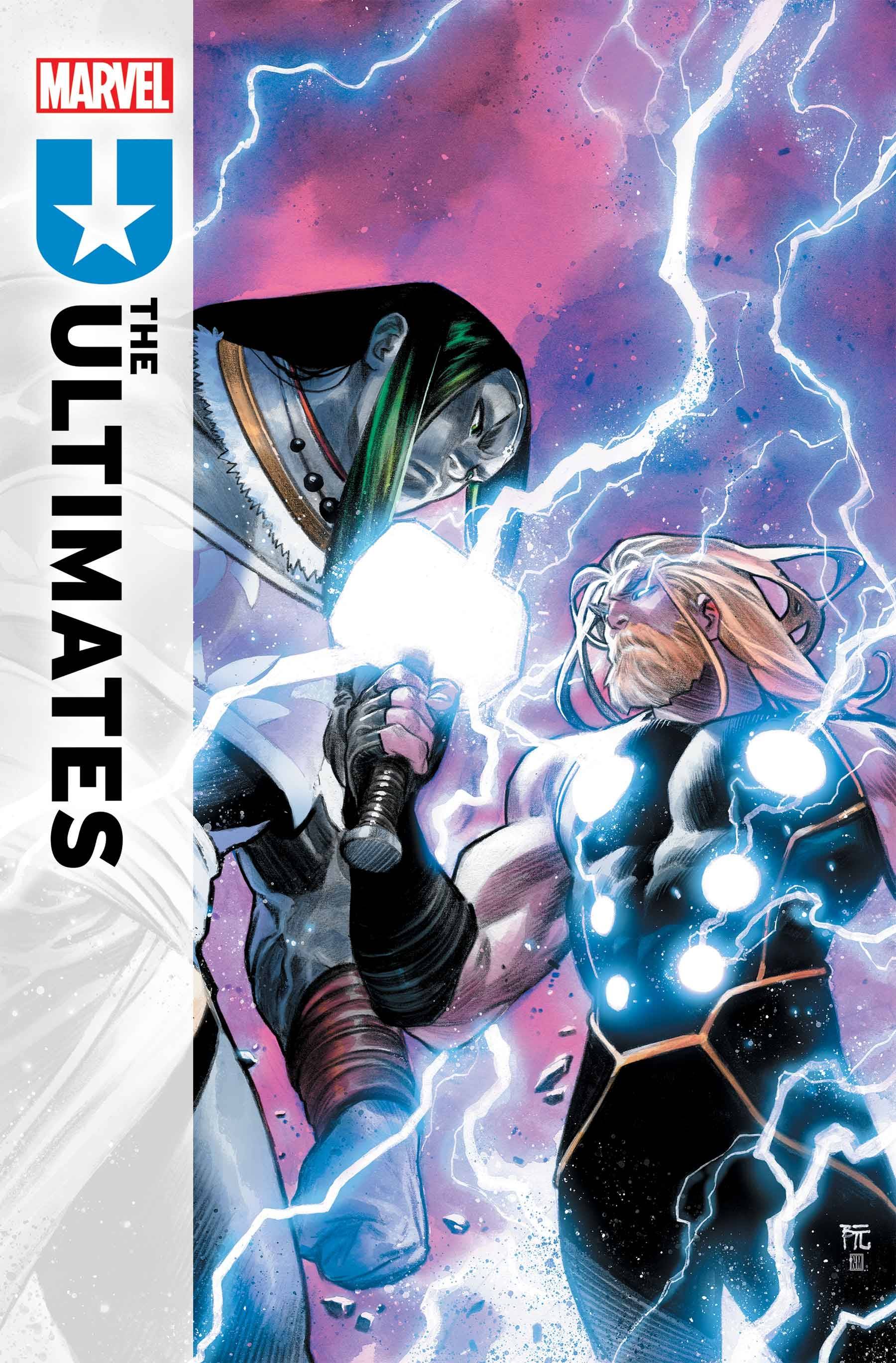 ULTIMATES #3 INTRODUCING...THE SHE-HULK! The Ultimates search for a means of destroying the Maker's most powerful pawn, the Hulk! And in the process they uncover an army of Hulks hidden away from the world... ...with She-Hulk at the helm! Rated T+ Zman's