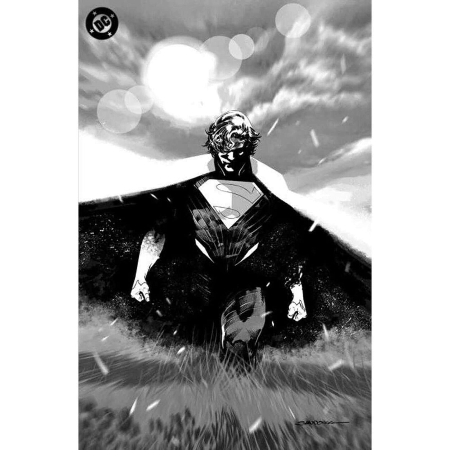 Absolute Superman Noir Edition #1 (One Shot) Cover C Rafa Sandoval Foil Variant