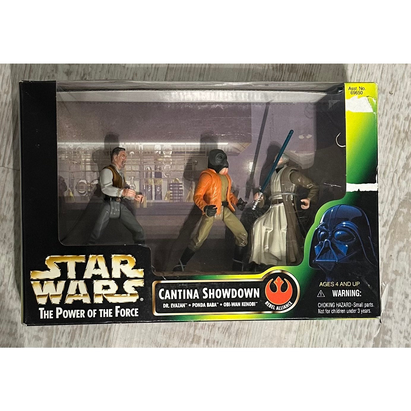 Kenner Star Wars The Power of the Force: Cantina Showdown - Obi-Wan, Dr. Evazan